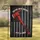 Distressed Firefighter Axe Thin Grey Line American Flag - Firefighter Home Decor Gift Garden Flag - 1