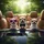Chihuahuas Pink Sunglasses Bow Tie Car Ride - Dog Lover Travel Gift Spare Tire Cover - 6