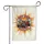 Vintage Hot Rod Car Racing Flag Sunburst Garage Emblem - Automotive Lover Gift for Him Garden Flag - 3