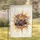 Vintage Hot Rod Car Racing Flag Sunburst Garage Emblem - Automotive Lover Gift for Him Garden Flag - 1