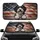 Fluffy Havanese Dog American Flag - Road Trip Gift for Dog Lovers Car Sunshade - 1