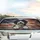 Fluffy Havanese Dog American Flag - Road Trip Gift for Dog Lovers Car Sunshade - 5