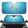 Pink Shrimps Golden Legs Swimming Ocean Water Light Shafts Car Interior Upgrade Car Sunshade - 1