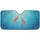 Pink Shrimps Golden Legs Swimming Ocean Water Light Shafts Car Interior Upgrade Car Sunshade - 3