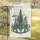 Flying Saucer Forest Camp - Wilderness Adventure Home Decor Gift for Camping Lover Garden Flag - 5