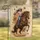 Cowgirl Rearing Horse Western Stars - Farmhouse Decor Gift for Horse Lover Garden Flag - 1