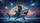 Fearless Cowboy Cat Riding Great White Shark - Cosmic Stars Travel Essentials Car Sunshade - 7