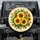 Vibrant Sunflowers Antique Parchment Script - Farmhouse Nature Lover Gift Spare Tire Cover - 1
