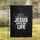 Jesus Saved My Life Heart Cross Faith Home Decor Gift for Christian Believers Garden Flag - 1