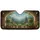 Potted Plants Arch Window Verdant Mountains - Car Interior Upgrade Car Sunshade - 3
