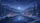 Moonlit Winter River Pine Forest Festive Lights Car Interior Upgrade Car Sunshade - 7
