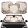 Grand Wedding Arch Rose Eucalyptus - Car Interior Upgrade Car Sunshade - 1