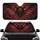 Menacing Demon Skull Chaos Star - Car Interior Upgrade for Dark Fantasy Fan Car Sunshade - 1
