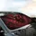 Menacing Demon Skull Chaos Star - Car Interior Upgrade for Dark Fantasy Fan Car Sunshade - 6