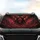 Menacing Demon Skull Chaos Star - Car Interior Upgrade for Dark Fantasy Fan Car Sunshade - 4