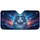 Fluffy Blue White Cat Cosmic Galaxy Space - Car Interior Upgrade for Cat Lover Car Sunshade - 3