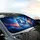 Fluffy Blue White Cat Cosmic Galaxy Space - Car Interior Upgrade for Cat Lover Car Sunshade - 6