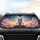 White Tiger Cub Sapphire Eyes Golden Filigree Celestial Car Interior Upgrade Car Sunshade - 4