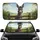 Grey Donkey Weathered Fence Car Interior Road Trip Accessory Car Sunshade - 1