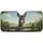 Grey Donkey Weathered Fence Car Interior Road Trip Accessory Car Sunshade - 3