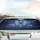 Blue Morpho Butterfly Cosmic Nebula Car Interior Upgrade Butterfly Lover Gift Car Sunshade - 5