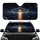 Retro Flying Saucer Abduction Beam Celestial Stars - Road Trip Gift Car Sunshade - 1