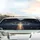 Retro Flying Saucer Abduction Beam Celestial Stars - Road Trip Gift Car Sunshade - 5
