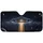 Retro Flying Saucer Abduction Beam Celestial Stars - Road Trip Gift Car Sunshade - 3