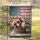 Rustic Wicker Petunia Daisy Basket American Flag Patriotic Home Decor Garden Flag - 5
