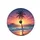 Tropical Palm Tree Beach Sunset Ocean Island - Adventure Travel Lover Gift Spare Tire Cover - 4