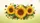 Sunflowers Honeybees Wildflowers Meadow - Car Interior Upgrade Car Sunshade - 7