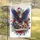 Bald Eagle USA 250 Years of Freedom Patriotic Floral - Independence Day Garden Flag - 5