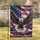 Bald Eagle American Flag - Independence Day Home Decor for Veterans Garden Flag - 1