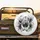 White Tiger Leaping Roaring Fangs Claws Stripes Smoke Wisps - Wildlife Lover Gift Spare Tire Cover - 2