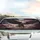 Bald Eagle American Flag - Independence Day Road Trip Gift for Veterans Car Sunshade - 5