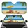 HELLO Summer Beach Umbrella Lounge Chair Sandy Beach - Road Trip Commute Accessory Car Sunshade - 1