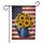 Sunflower Watering Can American Flag - Independence Day Home Decor for Flag Lovers Garden Flag - 3