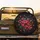 Radiant Red Pink Hearts Floating Starlight Valentine's Day Gift for Her Spare Tire Cover - 2