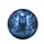 Majestic Blue Wolf Electric Lightning Storm - Fantasy Lover Gift Spare Tire Cover - 4