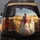 Fluffy White Hen Blonde Pigtails Red Comb Golden Wheat Field Farmhouse Decor Gift Spare Tire Cover - 5