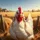 Fluffy White Hen Blonde Pigtails Red Comb Golden Wheat Field Farmhouse Decor Gift Spare Tire Cover - 6