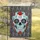 Sugar Skull Calavera Dancing Skeletons Día de los Muertos - Day of the Dead Celebration Garden Flag - 5