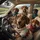 Five Dachshund Dogs in Knitted Sweaters Driving Car Interior - Open Road Travel Adventure Gift for Dog Lovers Spare Tire Cover - 6