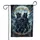 Werewolves Cowboy Hat Full Moon - Gothic Fantasy Home Decor Gift Garden Flag - 3