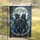 Werewolves Cowboy Hat Full Moon - Gothic Fantasy Home Decor Gift Garden Flag - 5