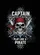 Pirate Skull Cutlasses CAPTAIN Text - Home Decor Gift for Pirate Lover Garden Flag - 6