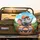 Cartoon Elephant Driving Steering Wheel Orange Cap - Travel Adventure Gift Spare Tire Cover - 2