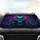 Open Jaw Skull Exotic Jungle Foliage Bone Fragments Ancient Blades Car Interior Upgrade Car Sunshade - 4