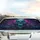 Open Jaw Skull Exotic Jungle Foliage Bone Fragments Ancient Blades Car Interior Upgrade Car Sunshade - 5
