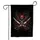 Grinning Skull Crossed Cutlass Swords - Pirate Lover Home Decor Gift Garden Flag - 3